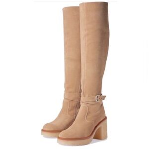 Free People Jasper Knee High Tall Boots NEW 8.5